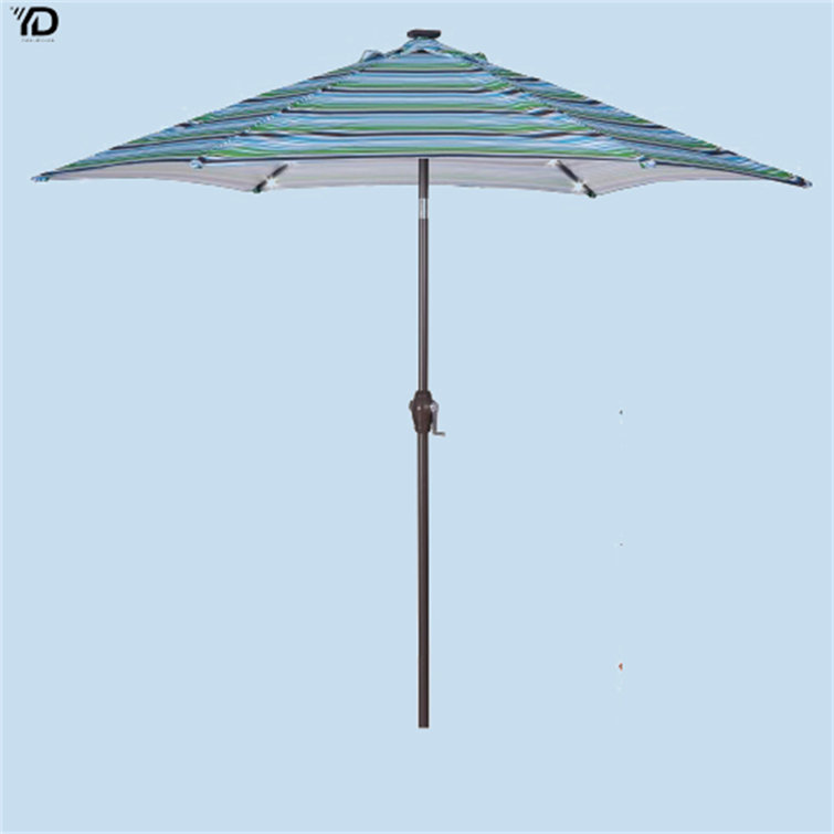 lighted outdoor umbrellas